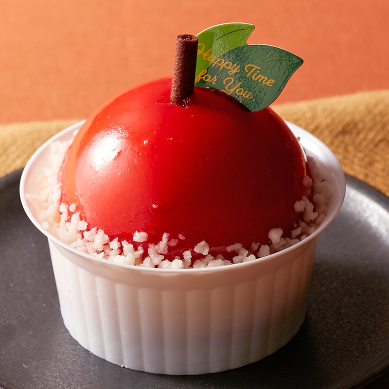 まんまるりんごケーキ