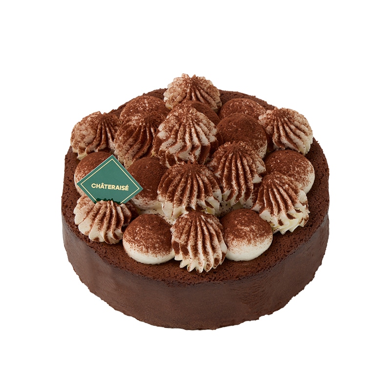 【1～3月限定】フランスブルターニュ産クリームチーズ使用 スフレショコラデコレーション13cm