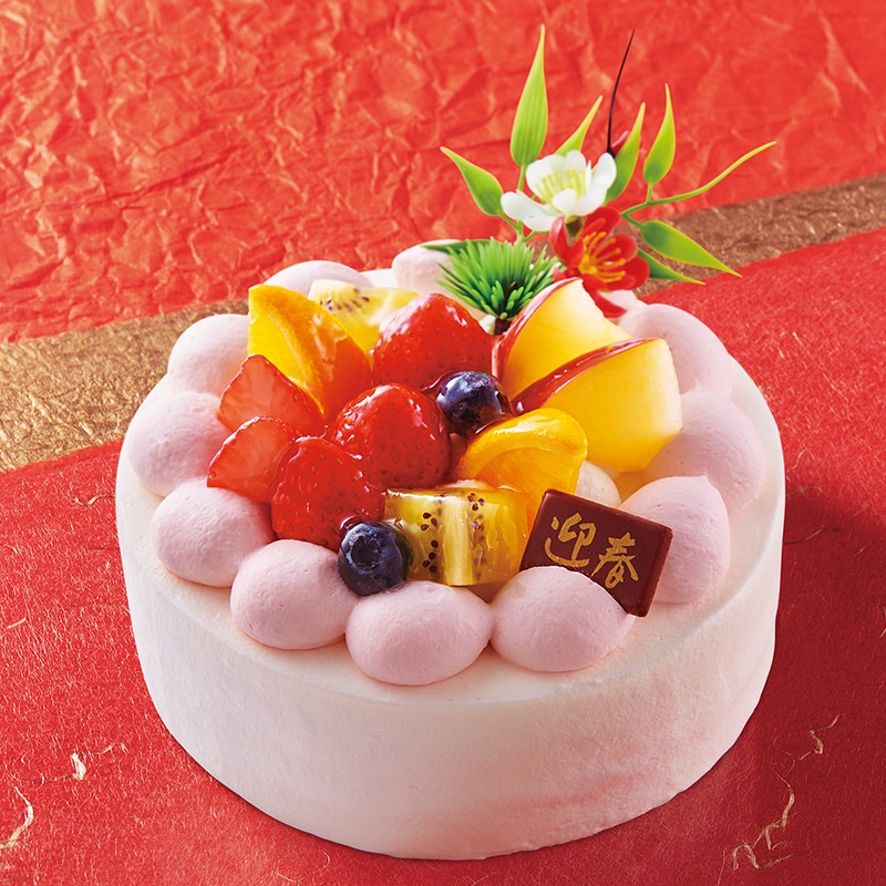 2026 HAPPY NEW YEAR デコレーション14cm