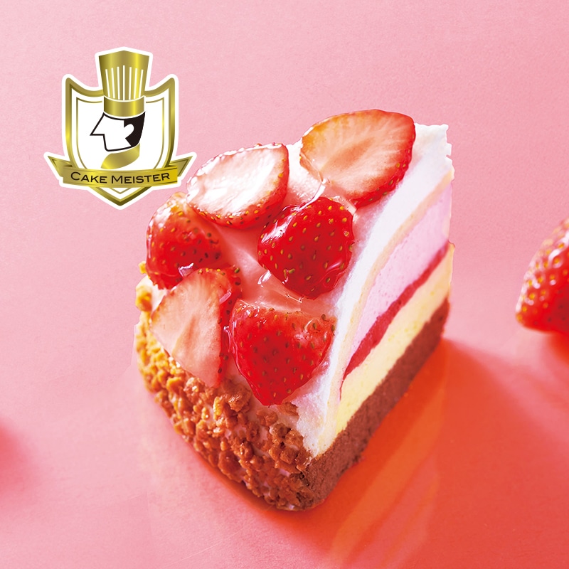 苺のフルーツボンブケーキ