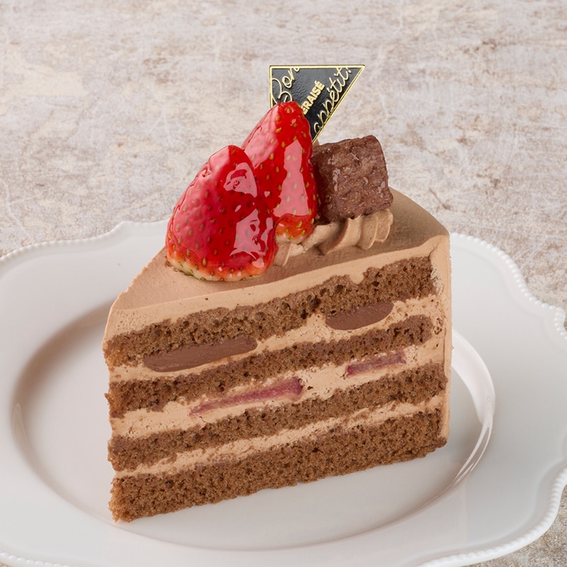 苺のプレミアムチョコショート