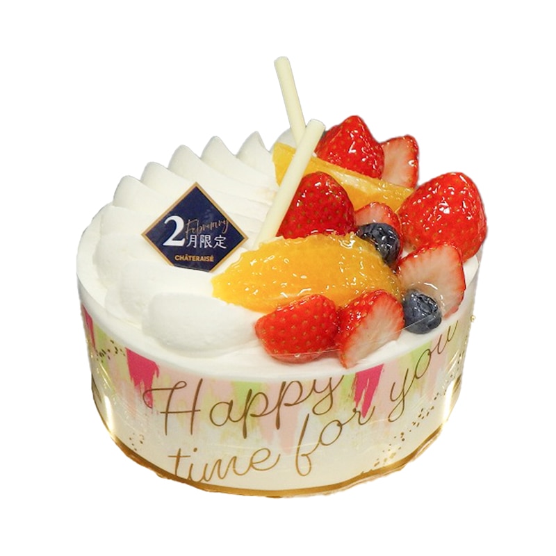 【2月限定】宮城県産もういっこ苺のデコレーション 14cm