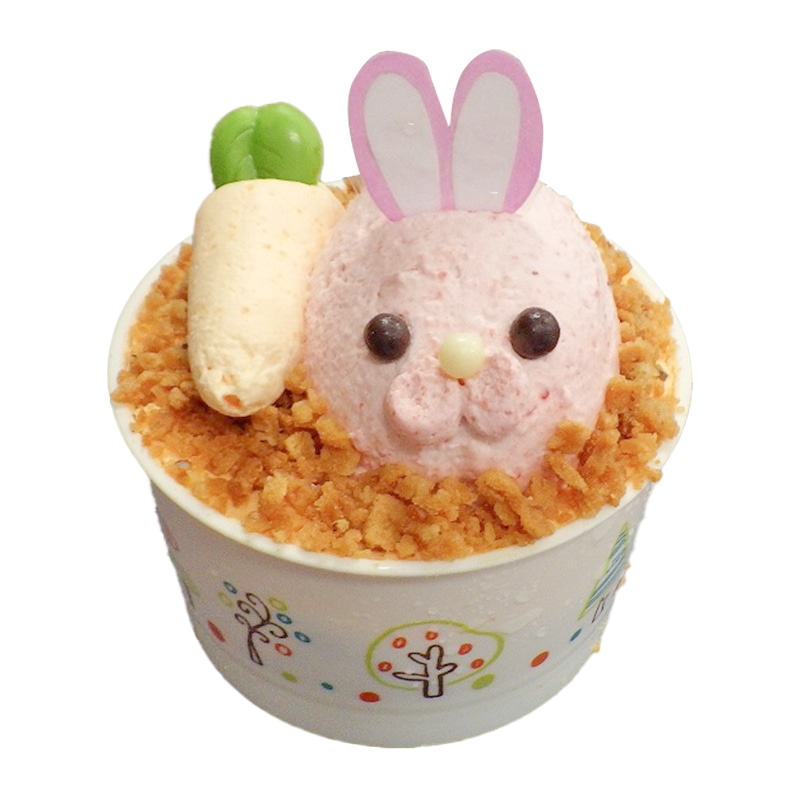 イースター うさぎのキャロット畑