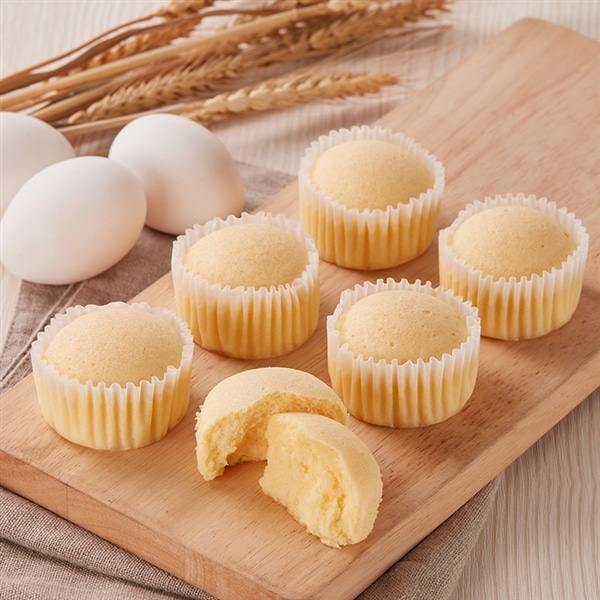 北海道産小麦のたまご蒸しケーキ