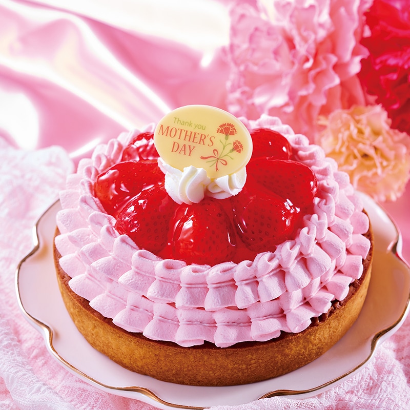 母の日 苺のタルトデコレーション 14cm