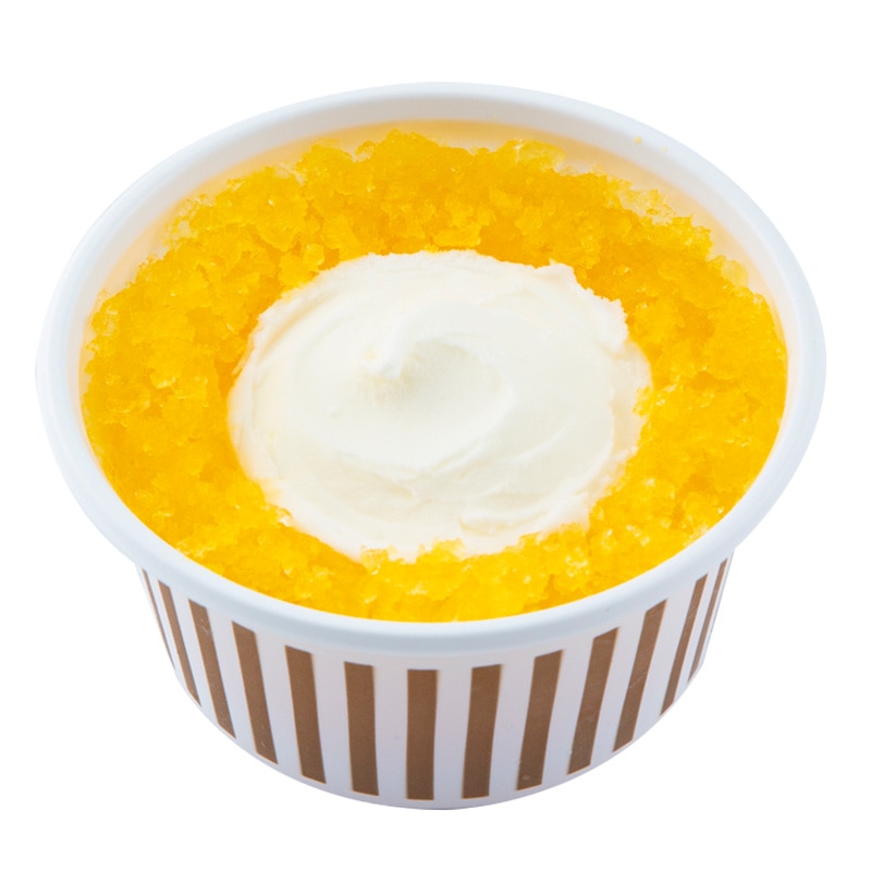 白州名水かき氷フロート マンゴー＆バニラ 4個入