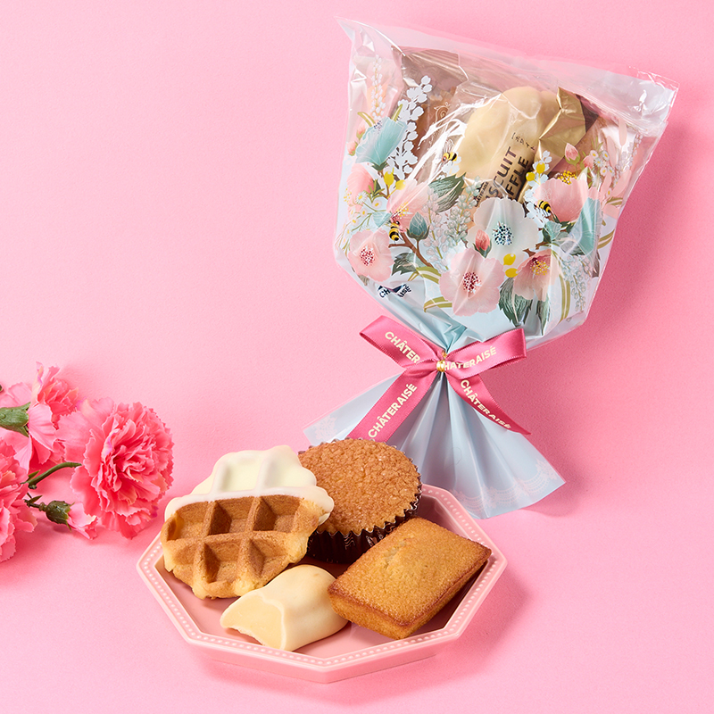 母の日スイーツブーケ