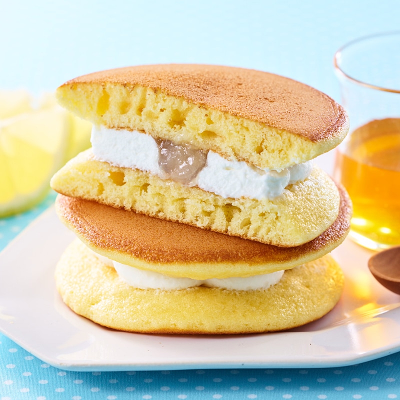 フランス産クリームチーズパンケーキ ハニーレモン