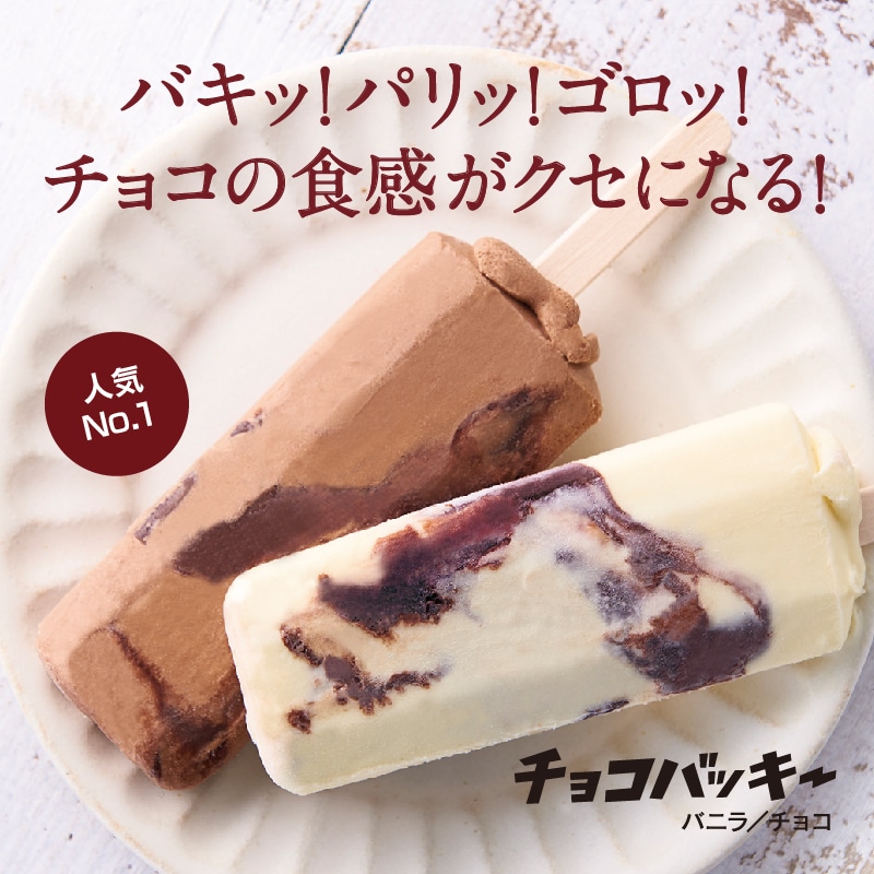 チョコバッキー　バニラ/チョコ