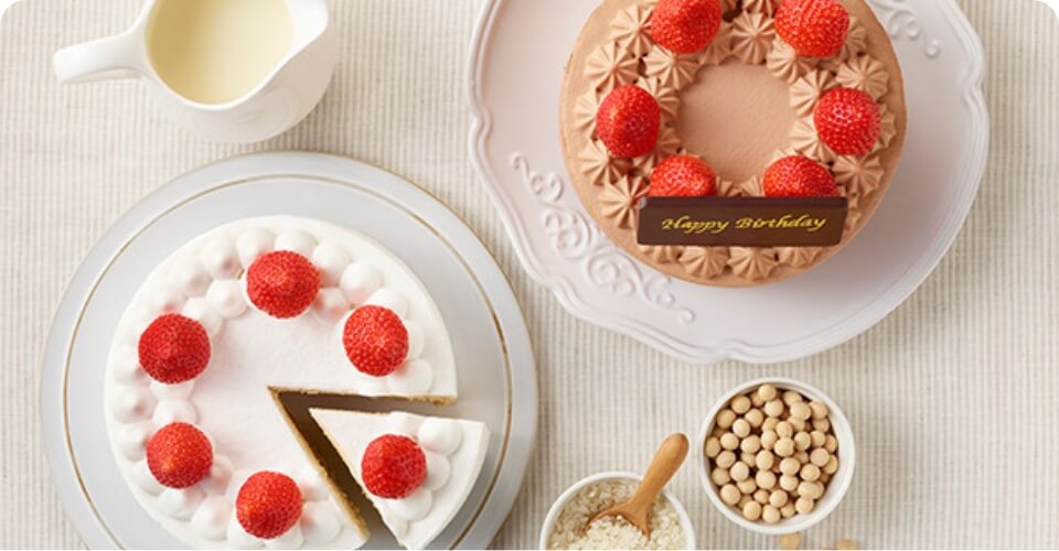アレルギー対応ケーキ