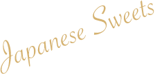 Japanese Sweets